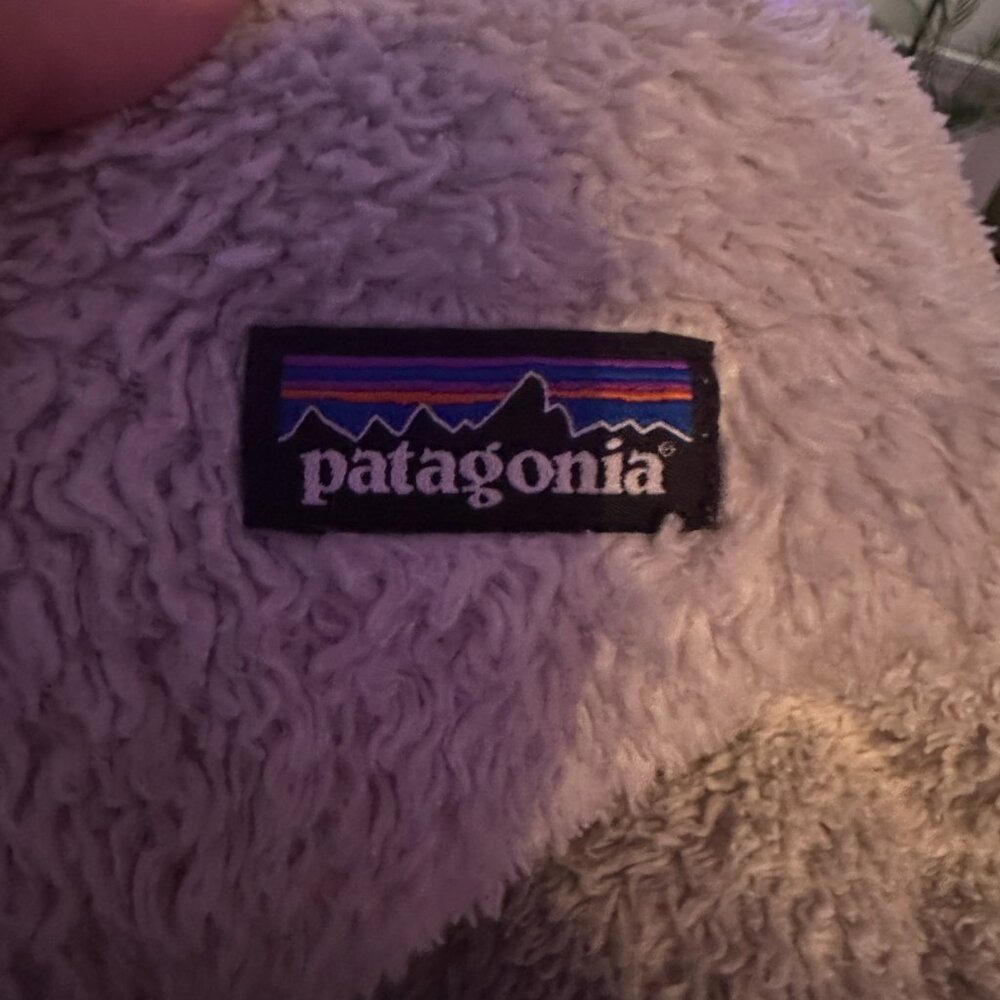 Patagonia Los Gatos Quarter Zip Fleece Pullover Big Kid Sweater size 14 - Picture 7 of 8